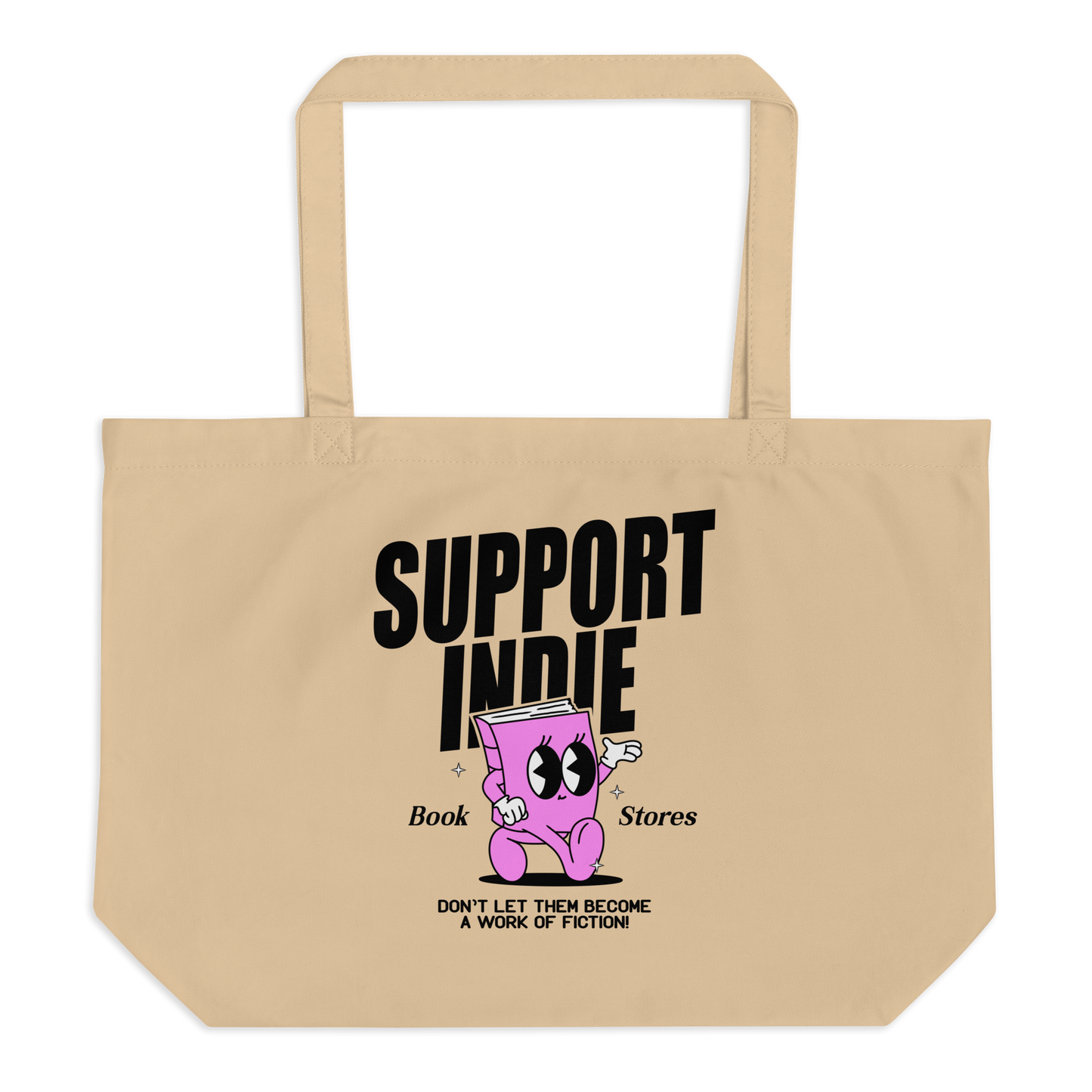 Indie Bookstores tote (large)