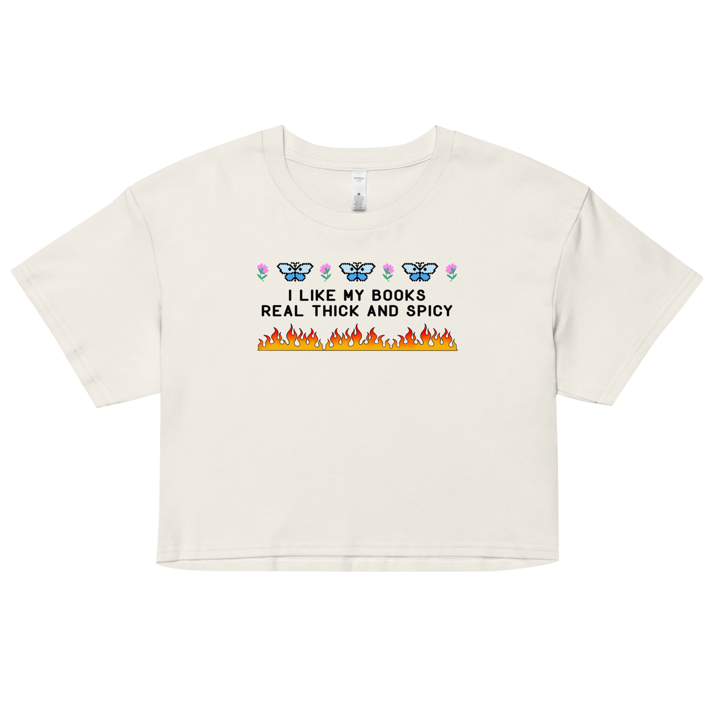 Cheeky crop tee
