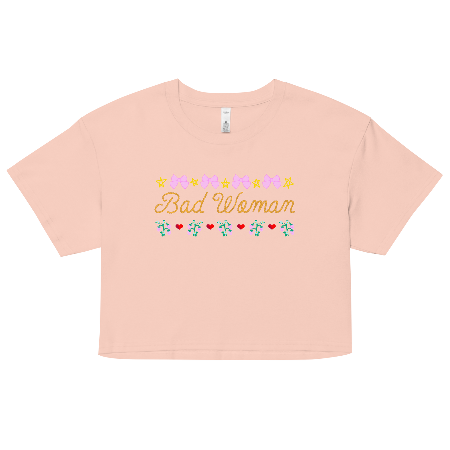 Bad Woman crop tee