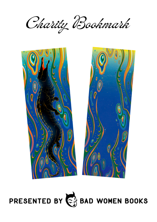 Charity Bookmark - Crocodile