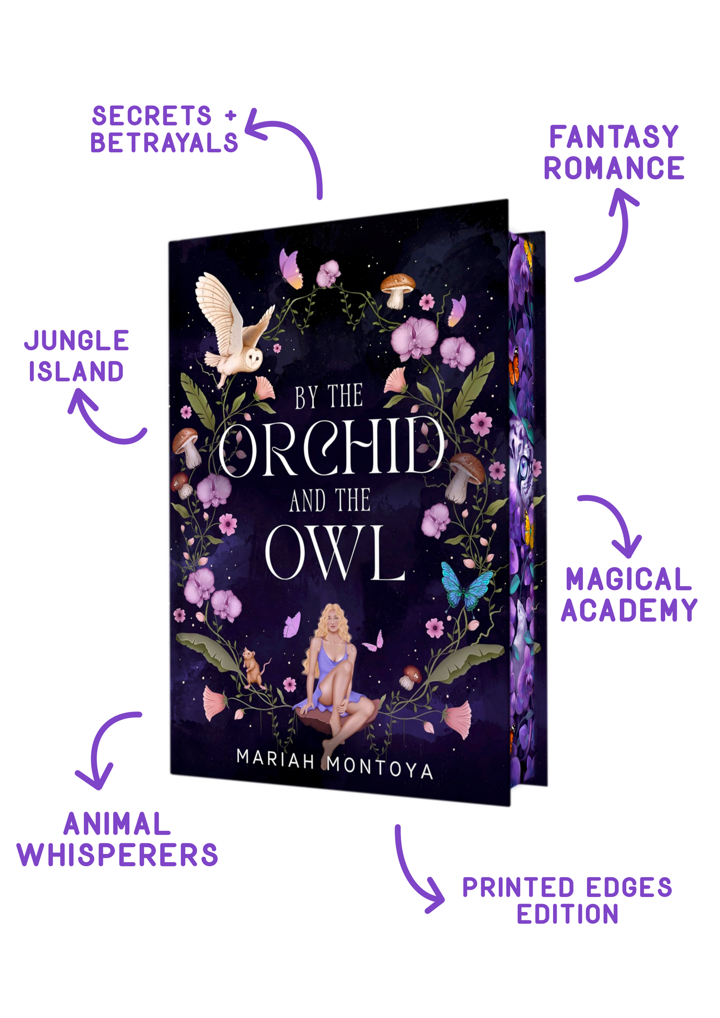 Preorder: By the Orchid and the Owl (LIMITED SIGNED BOOKPLATES)